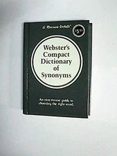 Webster'S Compact Dictionary of Synonyms