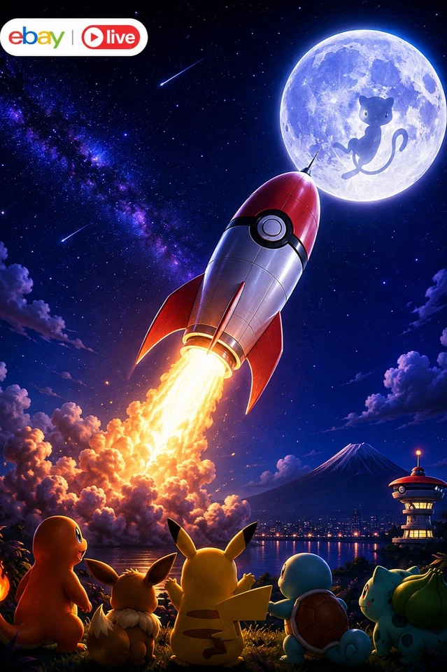 Pokémon to the Moon! 🔥