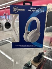 RadioShack Active Noise Cancelling Wireless Headphones White 