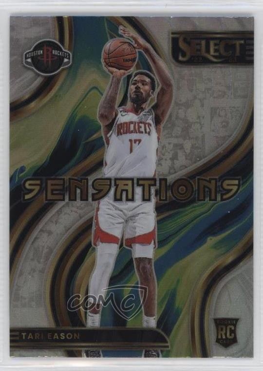 2022-23 Panini Select Sensations Silver Prizm Tari Eason #16 Rookie RC 5y7