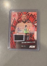 2025 SP Game Used AEW BRYAN DANIELSON Autograph Memorabilia Relic AUTO #71 5/35