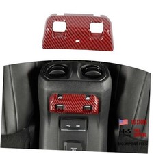 for Jeep JLU Rear Power Window Switch Trim Cover for Jeep Wrangler JLU red