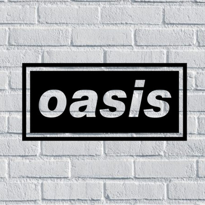 Oase Logo Band Vinyl Aufkleber Abziehbild für Auto Fenster Stoßstange Wasserdicht Sticker