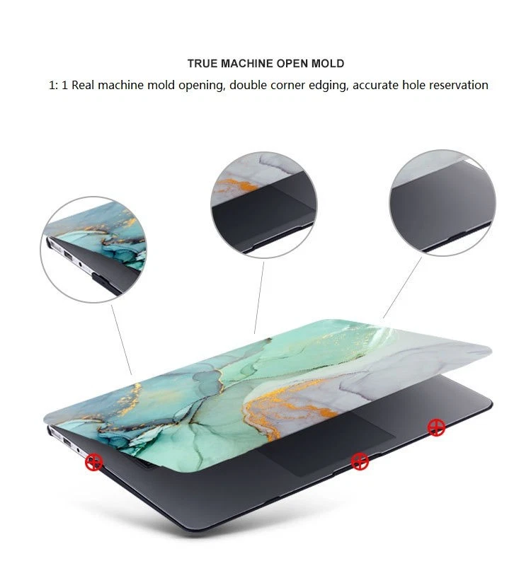 Schutzhülle für MacBook Air 13.6" 2022-2025 Case Hülle Schutz A3240 A3113 A2681 - Bild 3 von 4