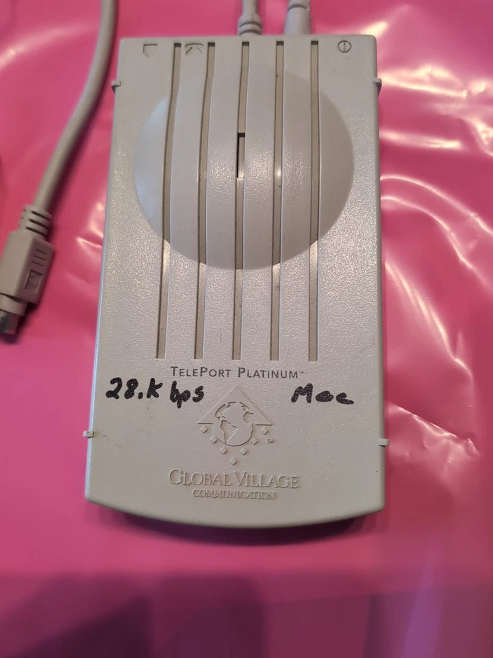 Global Village Teleport Platinum Fax/Modem A812 with Power Adapter --K - Image 2 of 4