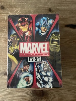 Marvel Animation: 6 Film Set (DVD, 2009, 6-Disc Set) for sale