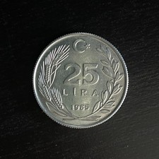 Turkey - 25 lira - 1985 coin
