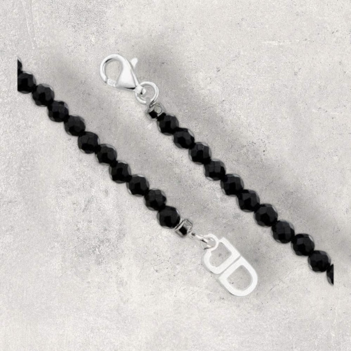 新品◇JUSTIN DAVIS◇TINY ONYX◇38cm◇オニキスチェーン◇ - アクセサリー