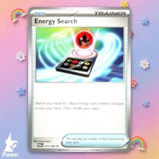 Energy Search 72/88 Perfect Order Common Pokemon TCG Card Collectible Near Mint