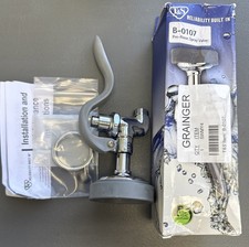 T S Brass B-0107 Pre-Rinse Self-Closing Spray Valve, 1.15 GPM, 7.5 Ozf