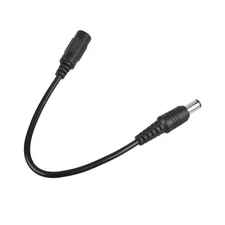 DC adapter cable 5.5/2.1mm female to male 6.3/3.0mm