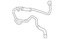 Genuine BMW Water Inlet Pipe 11-53-7-562-144