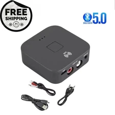 Bluetooth 5.0 Audio Receiver AptX HD AUX RCA Wireless Adapter for Car TV Speaker