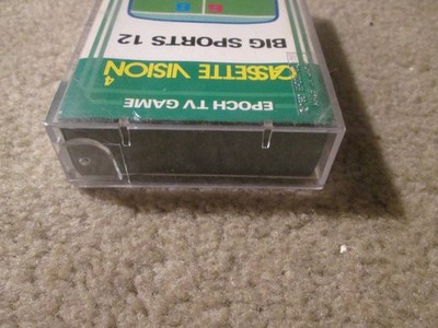 BIG SPORTS 12 Cassette Vision Japan Import, Complet Boîte, état Correct