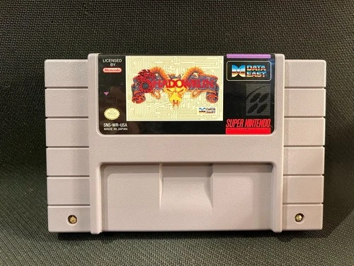 Shadowrun (Super Nintendo SNES) AUTHENTIC, TESTED, CLEAN, VGC