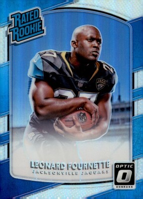 2017 Donruss Optic #169 Leonard Fournette Holo