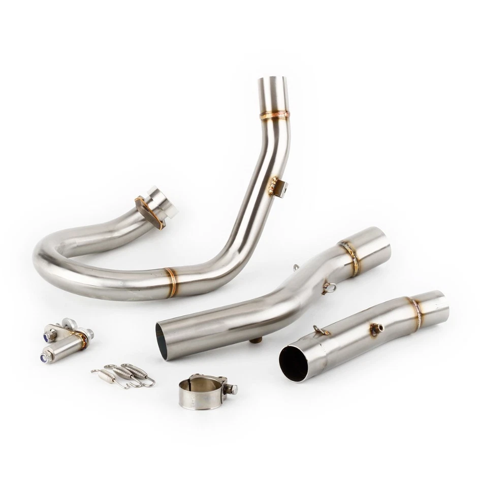 For Suzuki DRZ400S DRZ400SM 2000-2024 Exhaust Header Link Pipe Slip Muffler Pipe Foto 3 de 4
