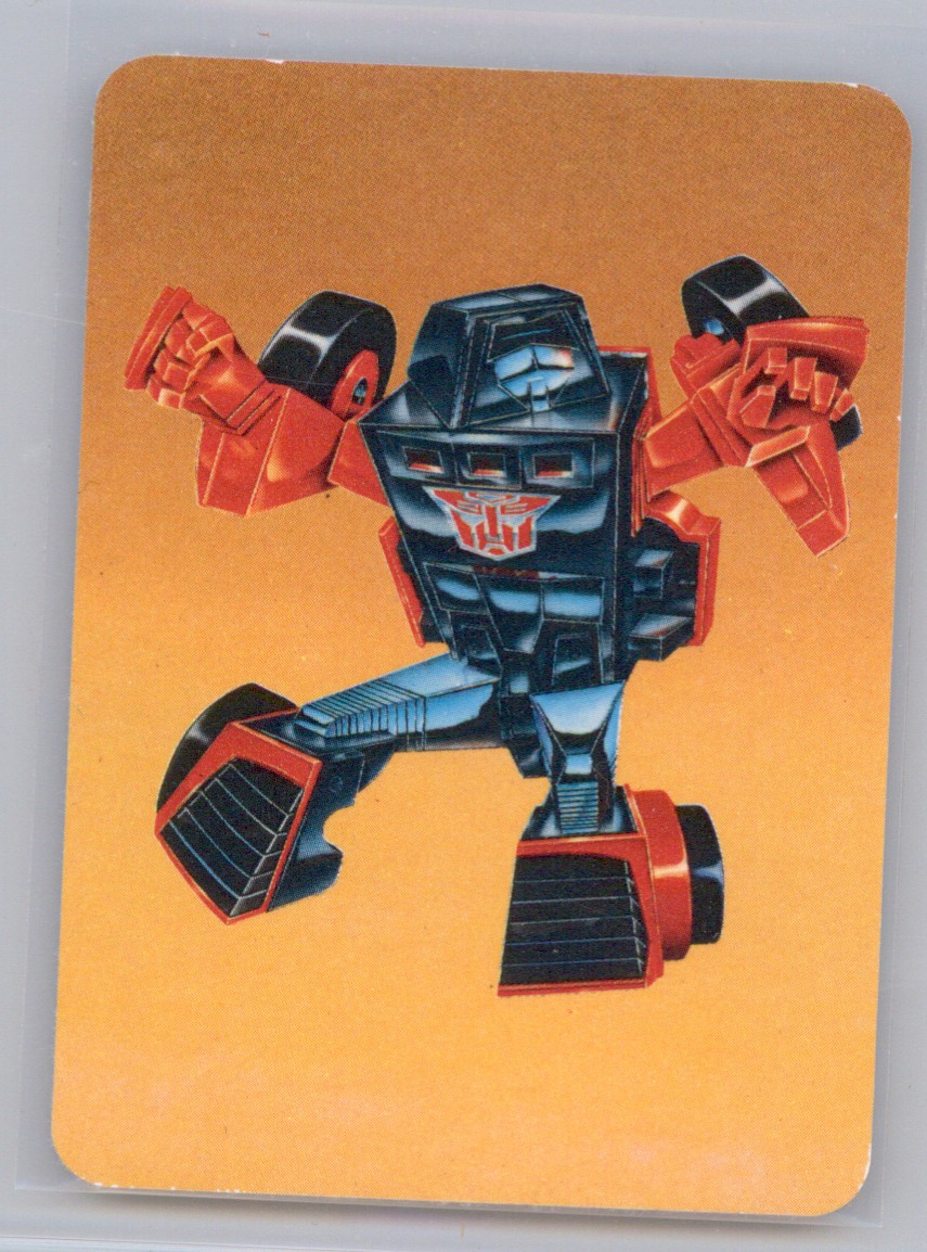 1985 Transformers Action Cards Windcharger #27