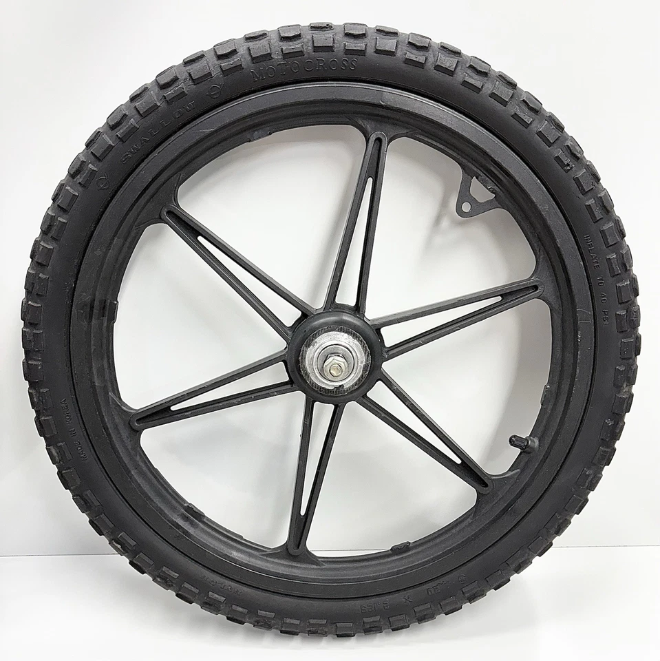 Juego Original Vintage Años 70 80 Primera Generación ACS STOKER Negro BMX Mag Llantas Old School Foto 4 de 4