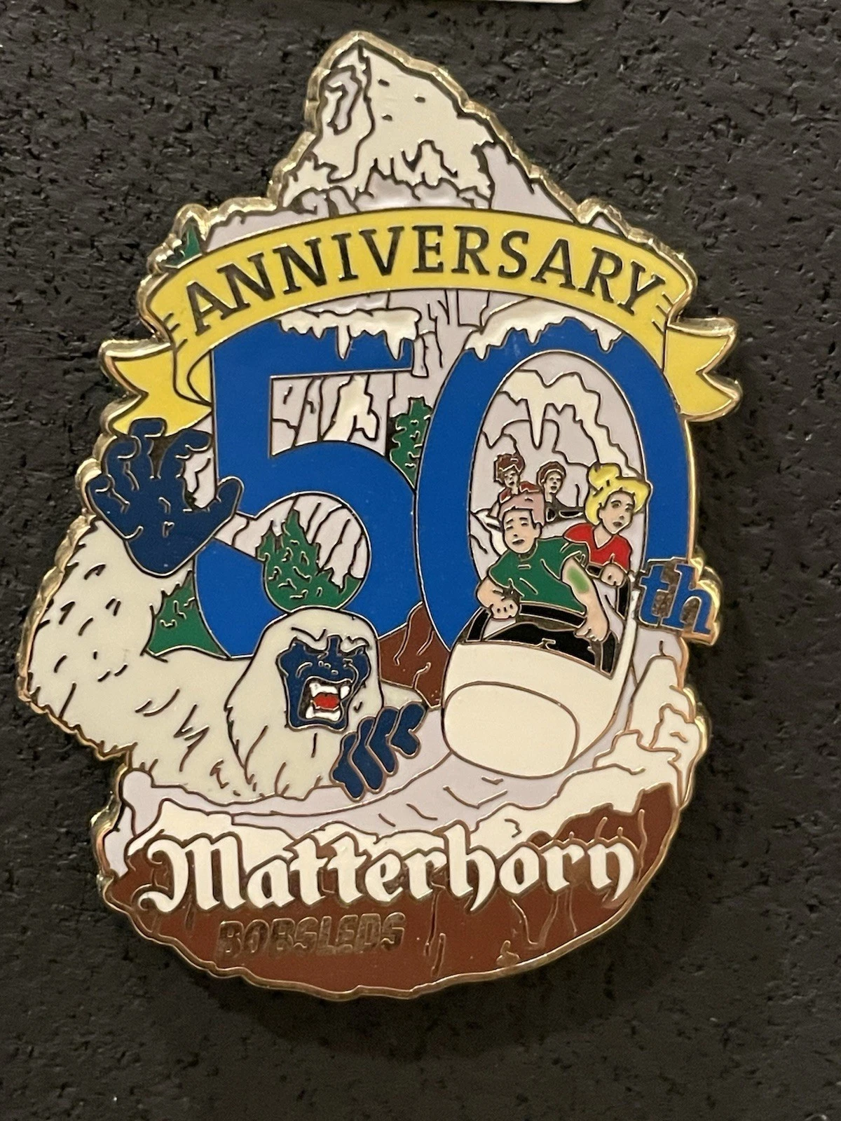 WDI-Matterhorn Bobsleds 50th Anniversary Pin #1-LE 300 D1