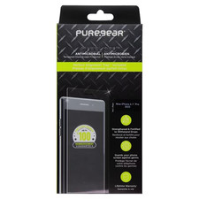 PureGear Apple iPhone 15 Steel 360 Antimicrobial Tempered Glass Screen Protector