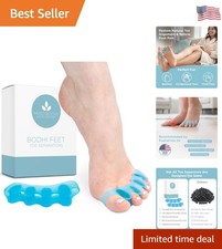 Mind Bodhi Toe Separators/Toe Spacers - For Men and Women - Regular Size   Blue