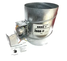 HONEYWELL Round Automatic Damper 8" Galvanized  ARD8 NOS