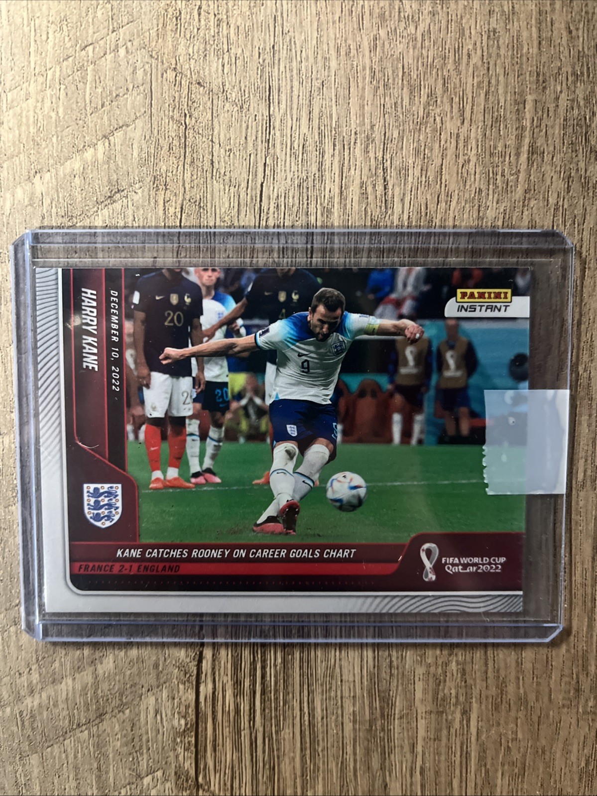 2022 Panini Instant FIFA World Cup #105 Harry Kane England SSP #'d/105