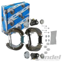 Jurid Bremsbackensatz Vormontiert 180Mm Passend FüR Peugeot 309 Renault 11 21 5