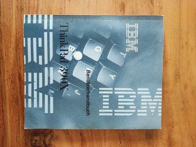 IBM ThinkPad 390X Notebook Handbuch