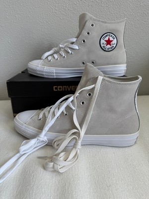 Converse CONS CTAS PRO HI Louie Lopez Size Mens 9.5 Buff/White/Casino.  Lunarlon