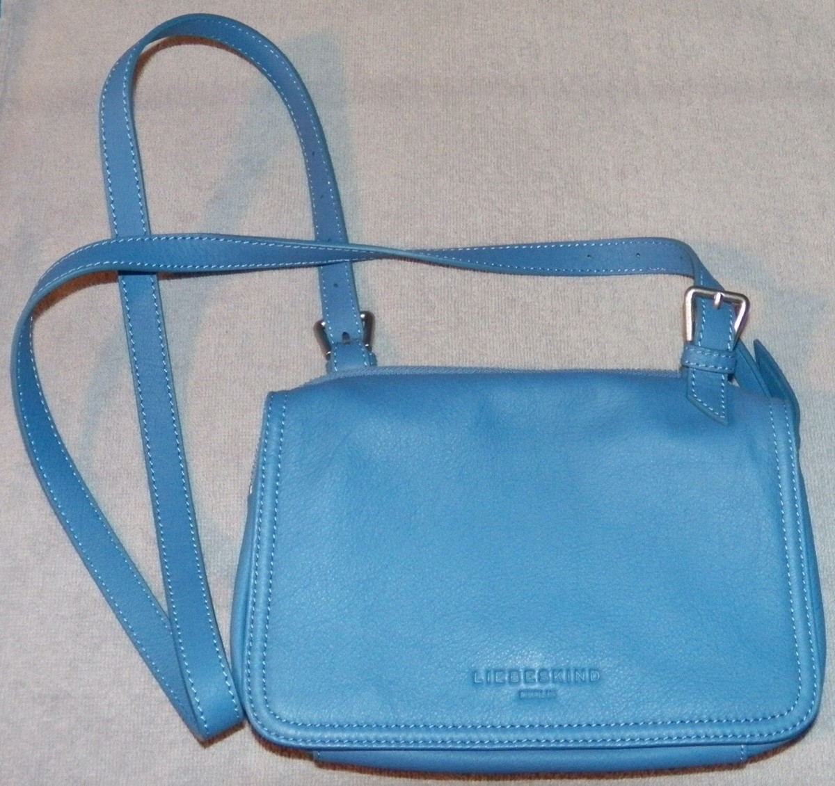 Liebeskind Tasche Mareike Crossbody blau Handtasche neuwertig