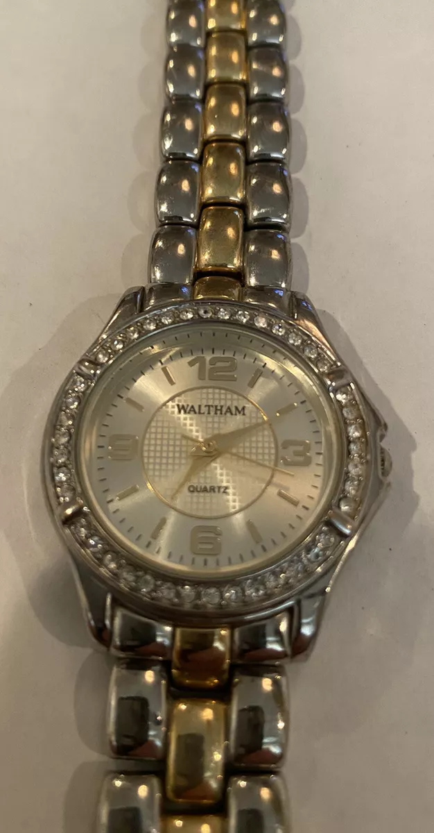 Waltham quartz ladies clearance watch