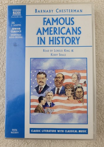 Famous Americans in History by Barnaby Chesterman (Audio Cassette) - Picture 1 of 2