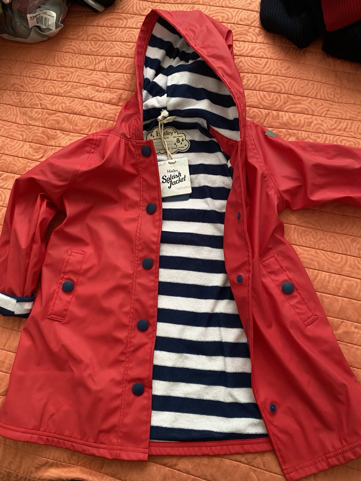 HATLEY Raincoat Terry Lined Girl 8-image