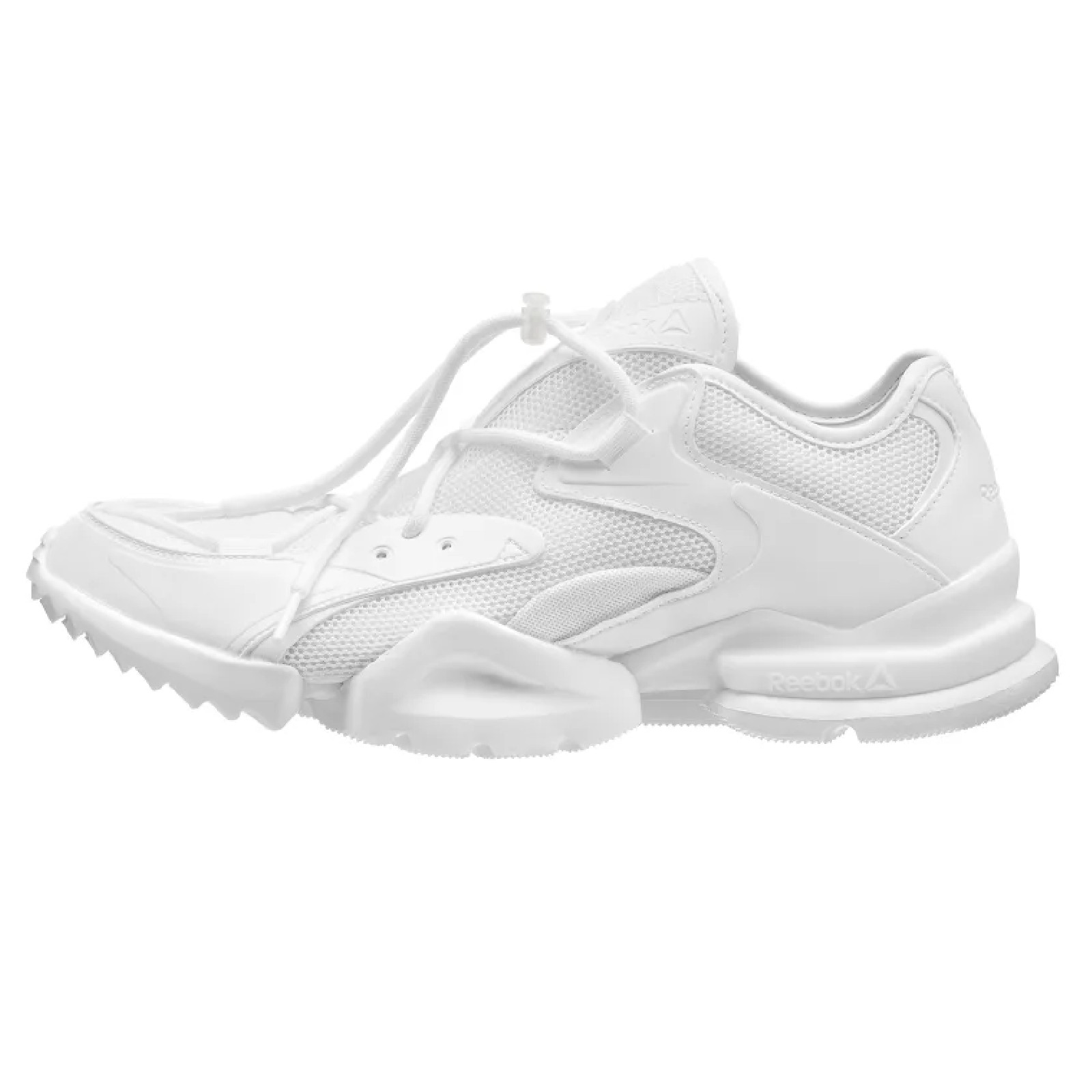 Классические кроссовки Reebok Run R 96 All White Turnschuhe Sportschuhe wei CN4606 WOW 19490₽
