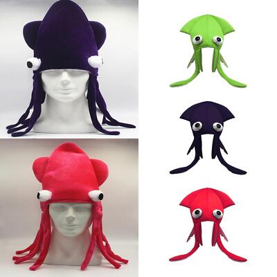 Squid Hat for Men Women Crazy Hats for Festival Stage Performance Role Play  UK