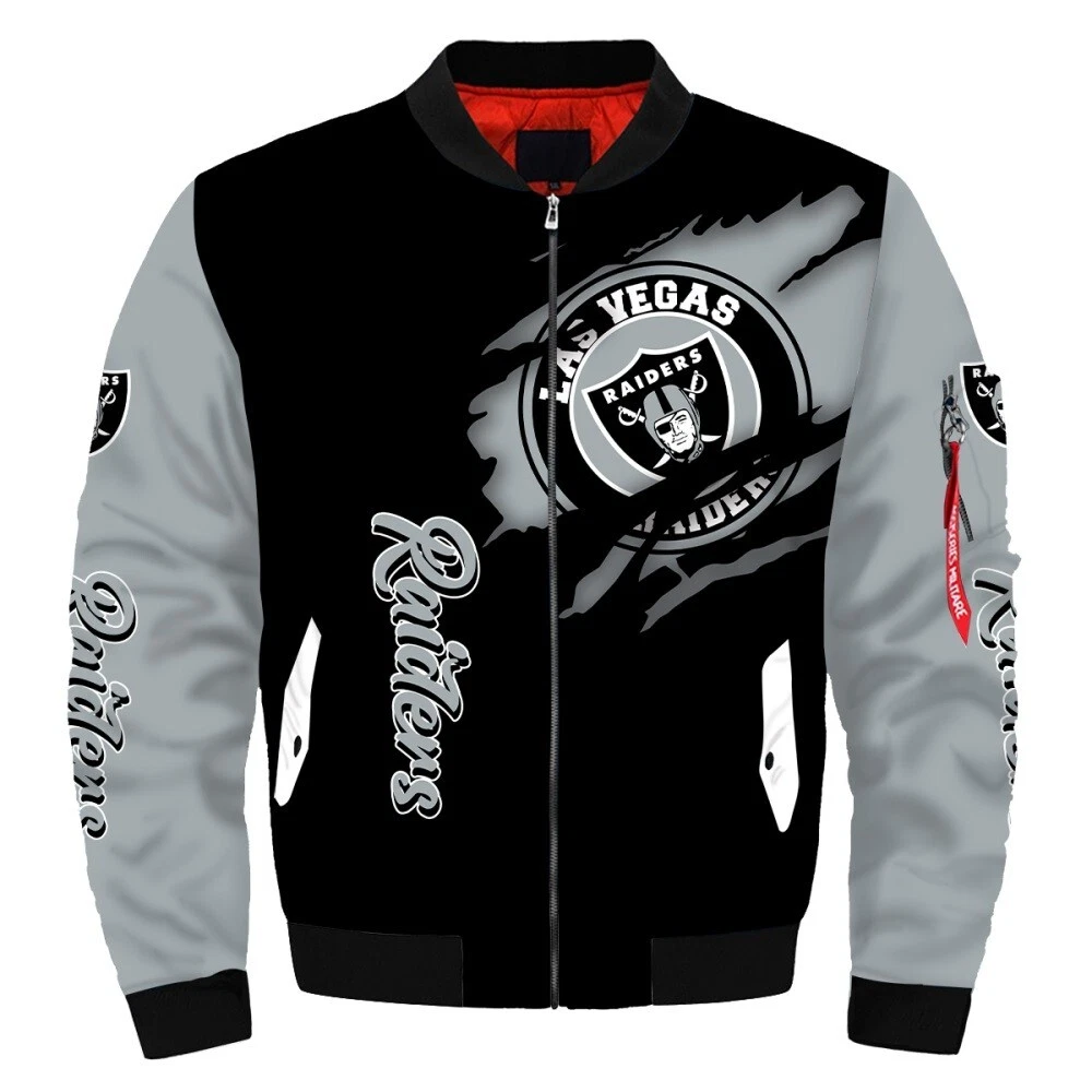 Las Vegas Raiders Men's Bomber Jacket