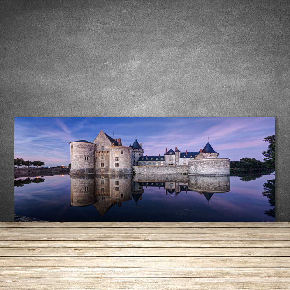 Crédence de cuisine en verre panneau architectural 125x50 fond de hotte