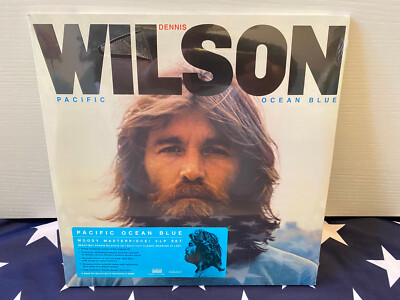 THE BEACH BOYS DENNIS WILSON - 1977 PACIFIC OCEAN BLUE   2008 US 3 LP VINYL