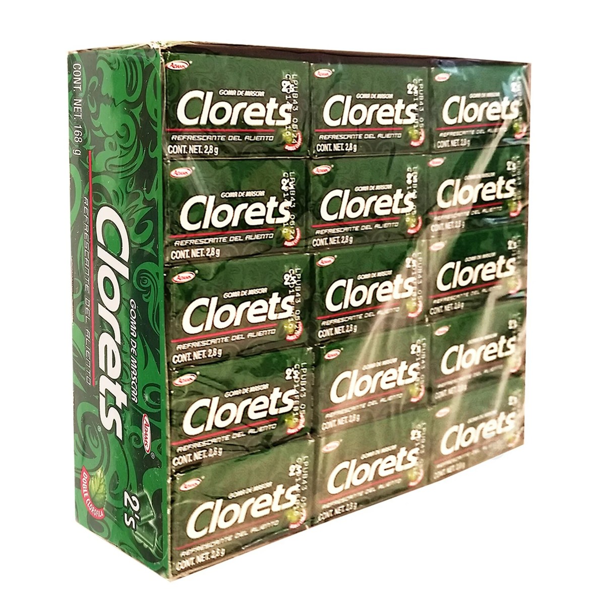 Clorets Gums, 4 PACK! Clorets 60 Pack Mint Flavored Gum – 480