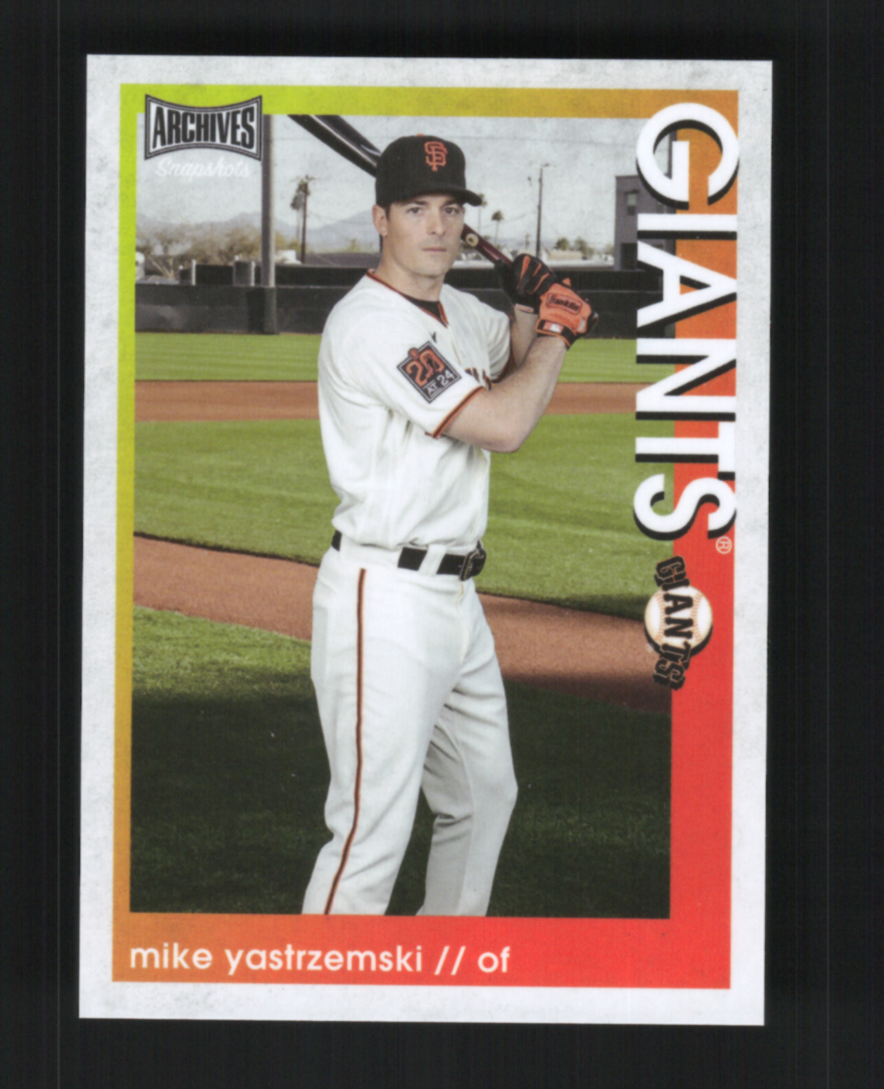 2022 Topps Archives Snapshots 28 Mike Yastrzemski BASEBALL Card eBay