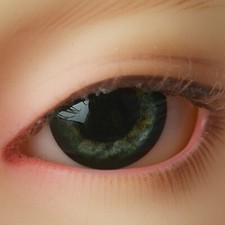 Dollmore MSD acrylic eyes OOAK 14mm - Optical Half Round Acrylic Eyes SEL04