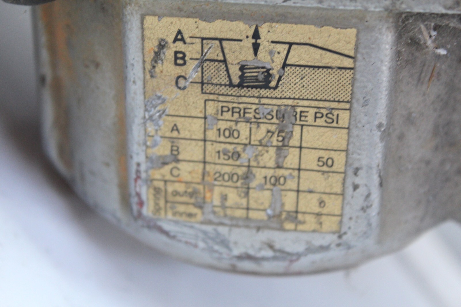 GBM AWG 81232683 - 5 in PN16 Valve Fire Piston Intake - Germany  SKU 435