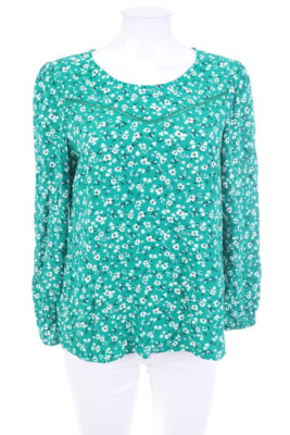 promod Bluse Blumen Print S grün