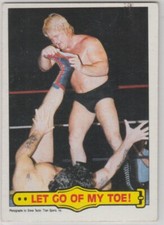 1985 Topps WWF PWS #22 Let Go Of My Toe! Greg 