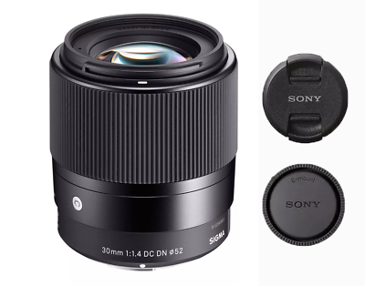 Sigma 30mm f/1.4 Contemporary DC DN Prime Lens for Sony E-98 Sigma 30mm f/1.4 Contemporary DC DN Prime Lens for Sony E-98