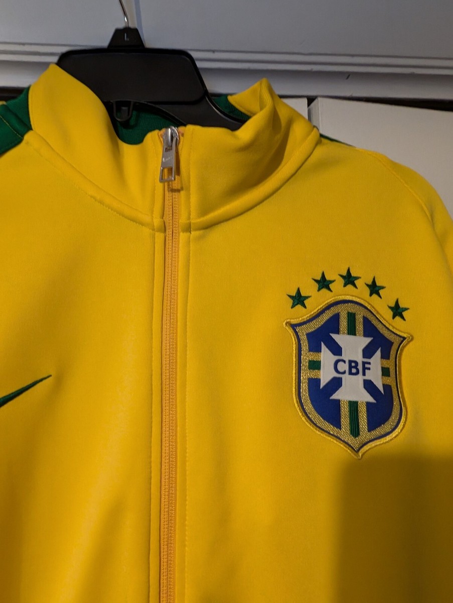 Nike Brazil Football XL Jacket National Team Soccer Track Top