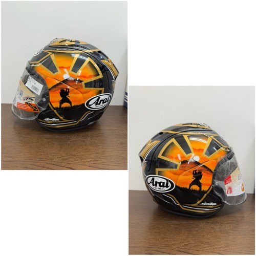 Arai Motorcycle Helmet RX-7X "PEDROSA SAMURAI SPIRIT" L 59-60cm Japan regular JP - Picture 3 of 6