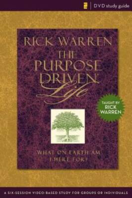 Purpose Driven Life Study Guide: A Six-Session Video-Based Study for Grou - GOOD